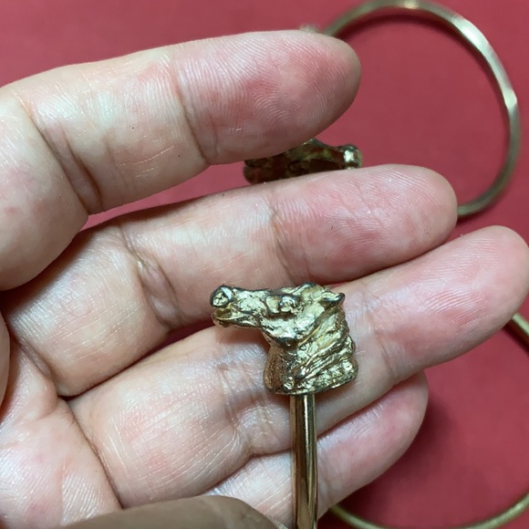 🖤RARE💕3ea POURAT© cuff bracelets - Picture 3 of 15